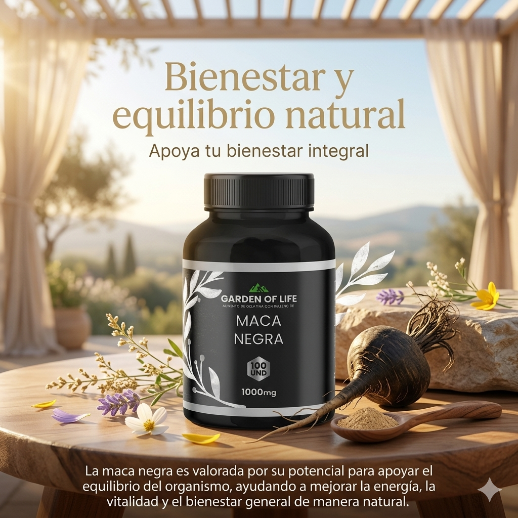 Maca Negra Garden Of Life