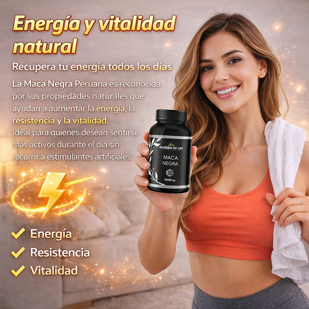 Maca Negra Garden Of Life