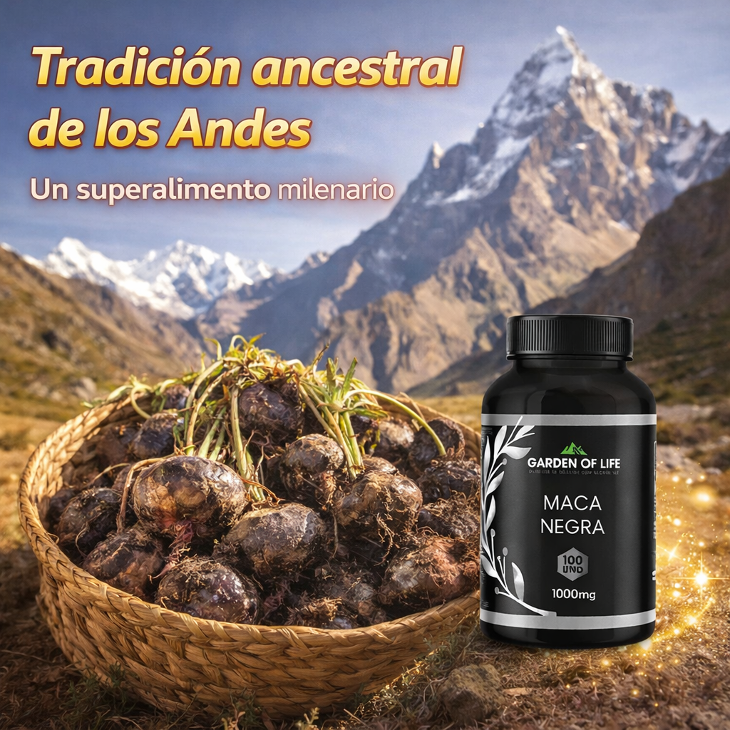 Maca Negra Garden Of Life