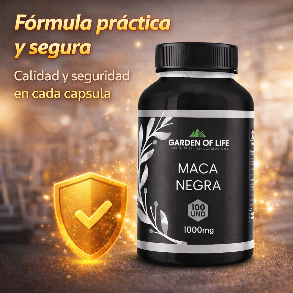 Maca Negra Garden Of Life